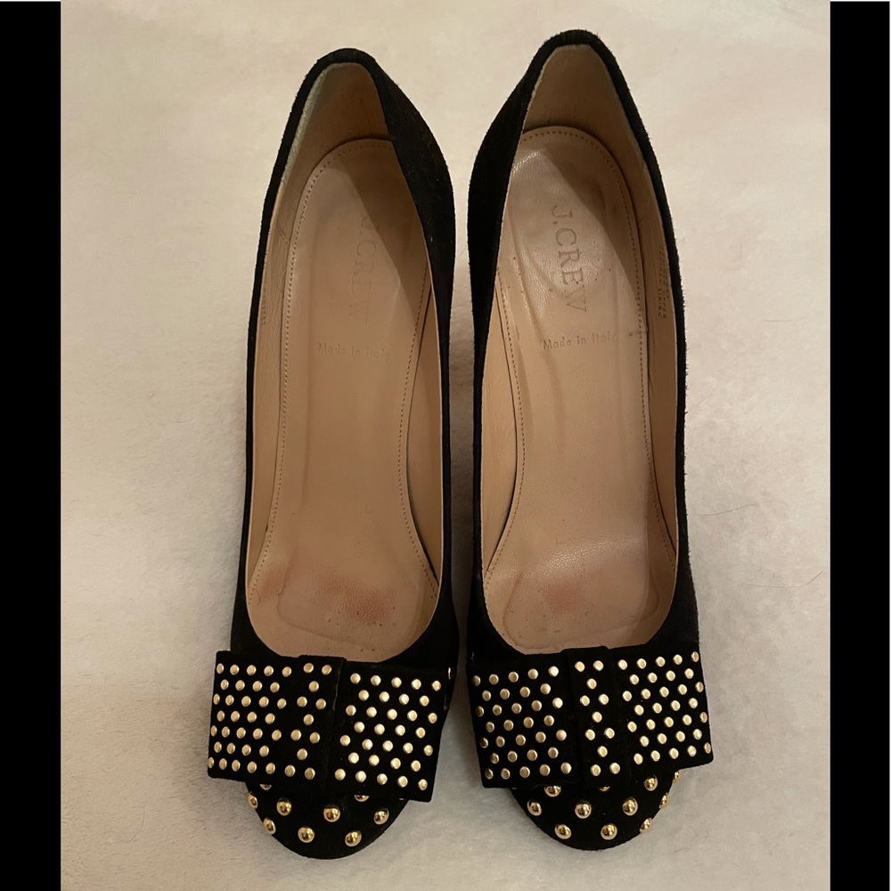 J.Crew Suede Pumps.